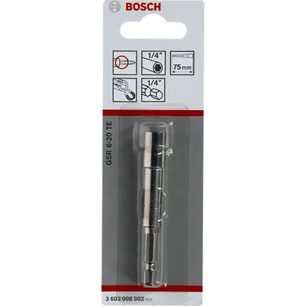 Держатель Bosch магнитный 75мм (502) — Фото 1