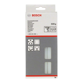 Клеевые стержни Bosch бесцветный 11х200мм 25шт (396) — Фото 1