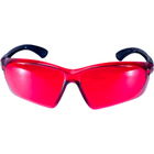 Очки защитные для работы с лазерными приборами ADA VISOR RED Laser Glasses красные