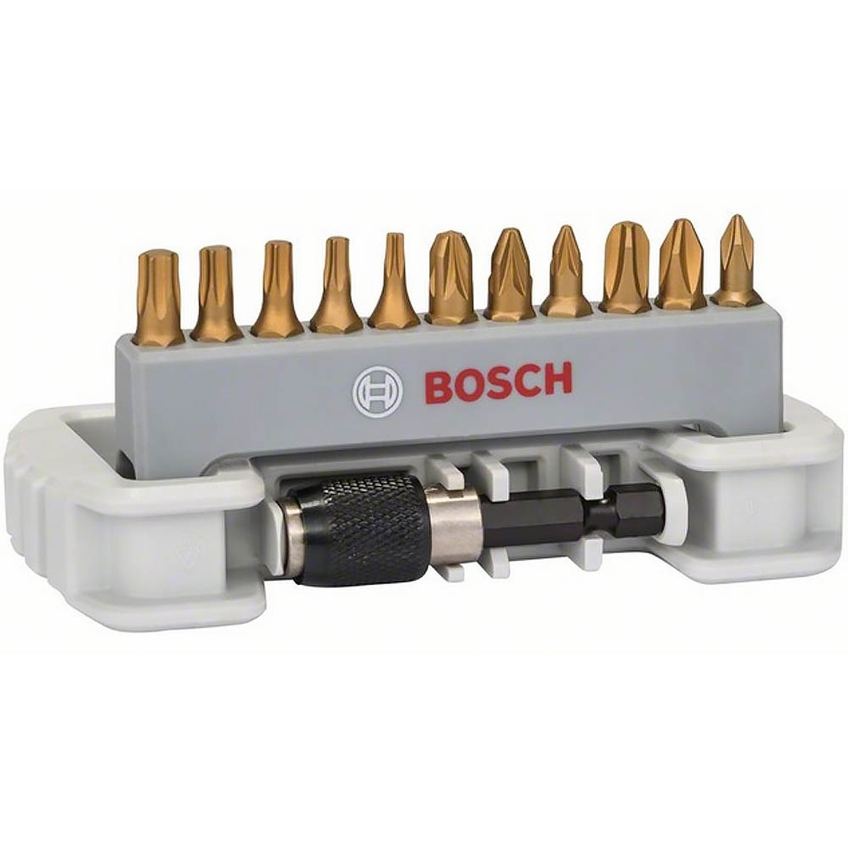 Набор бит Bosch + быстросменный держатель 12шт (126) — Фото 1