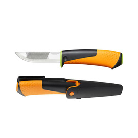 Нож универсальный Fiskars с точилкой 215мм 1023618