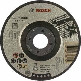Круг шлифовальный по нержавейке Bosch Best 125х7x22.2мм — Фото 1