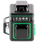Лазерный уровень ADA Cube 3-360 GREEN Basic Edition + Штатив-штанга ADA SILVER PLUS в комплекте с треногой — Фото 2