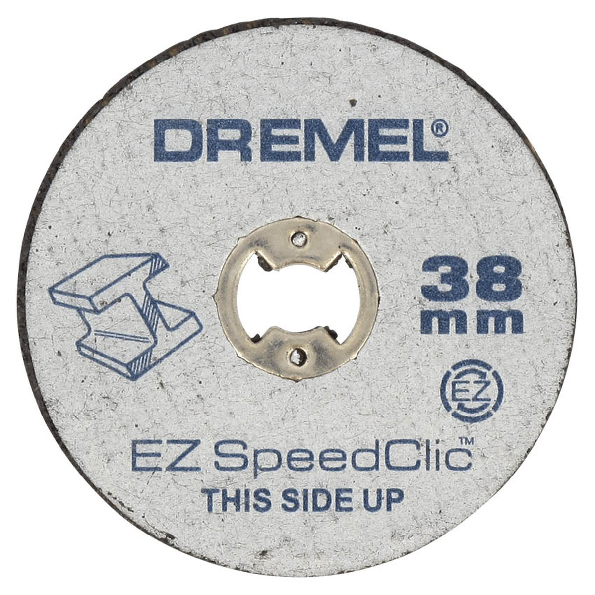 Круг отрезной по металлу Dremel 456 SpeedClic 38мм 5шт — Фото 1