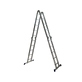 Лестница-трансформер алюминиевая Алюмет 2x4+2x5 ступеней (4045)