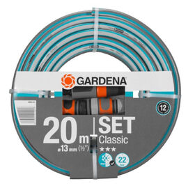 Шланг Gardena Classic 1/2" 20м + фитинги