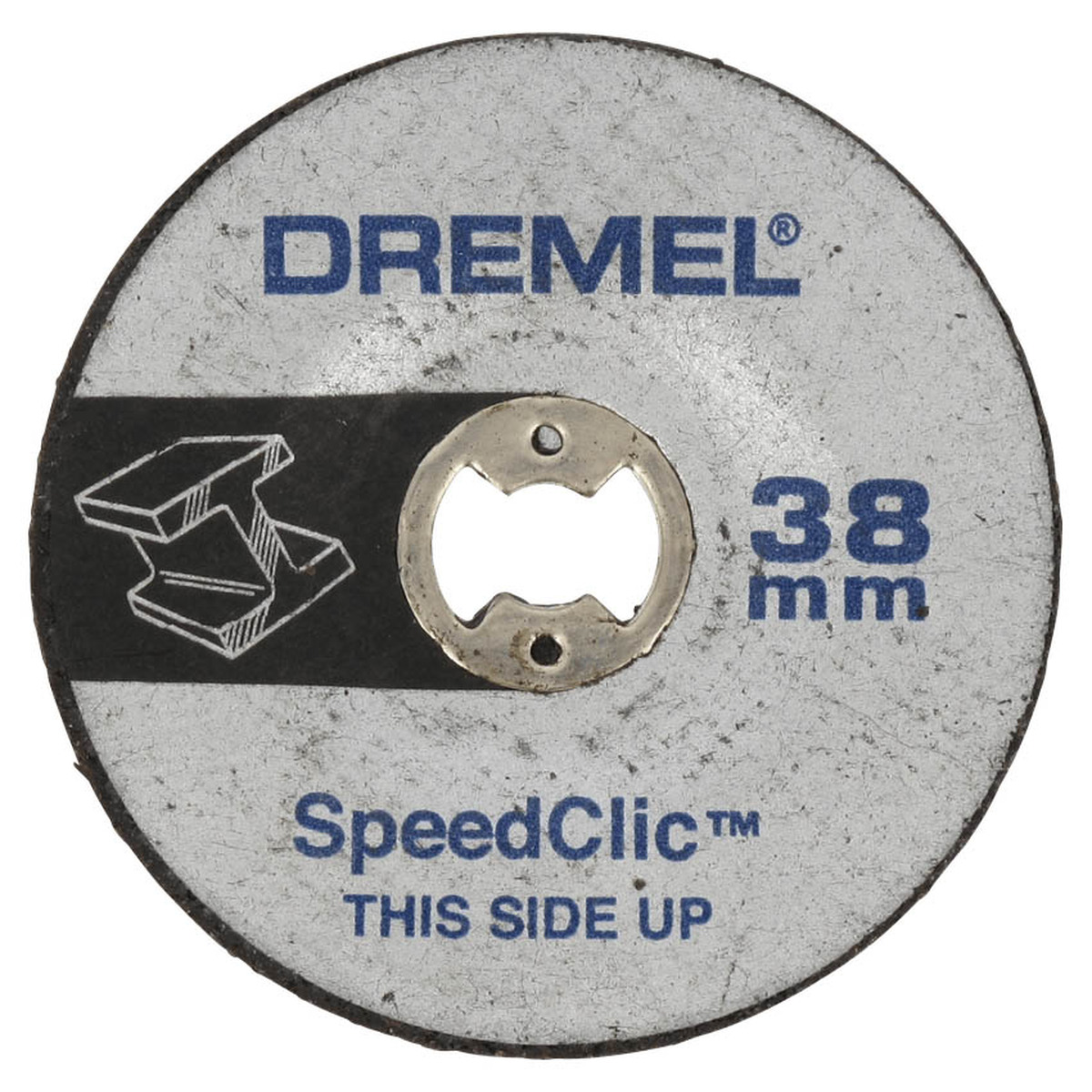 Круг шлифовальный по металлу Dremel 541 SpeedClic 38мм — Фото 1