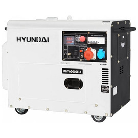 Дизельный генератор HYUNDAI DHY 6000SE-3 — Фото 1