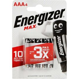 Элемент питания ENERGIZER E92/LR03 (AAA) Max 4шт