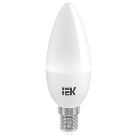 Лампа светодиодная IEK C35 7Вт 230В 3000К E14 — Фото 1