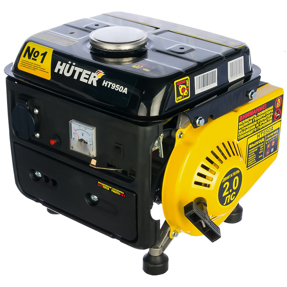 Бензиновый генератор Huter HT950A — Фото 6