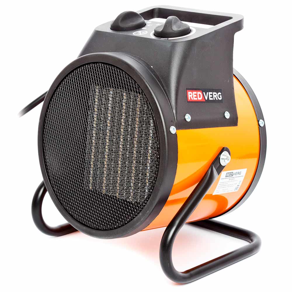 Электрический воздухонагреватель REDVERG RD-EHC3 купить по низкой цене в интернет-магазине ТМК