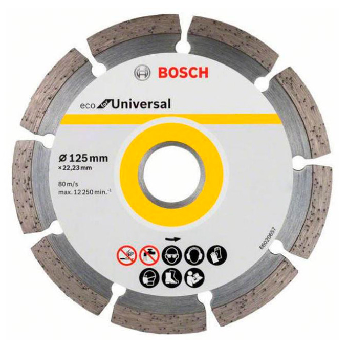 Диск алмазный универсальный Bosch Standard for Universal 125х22.2мм (192) — Фото 1