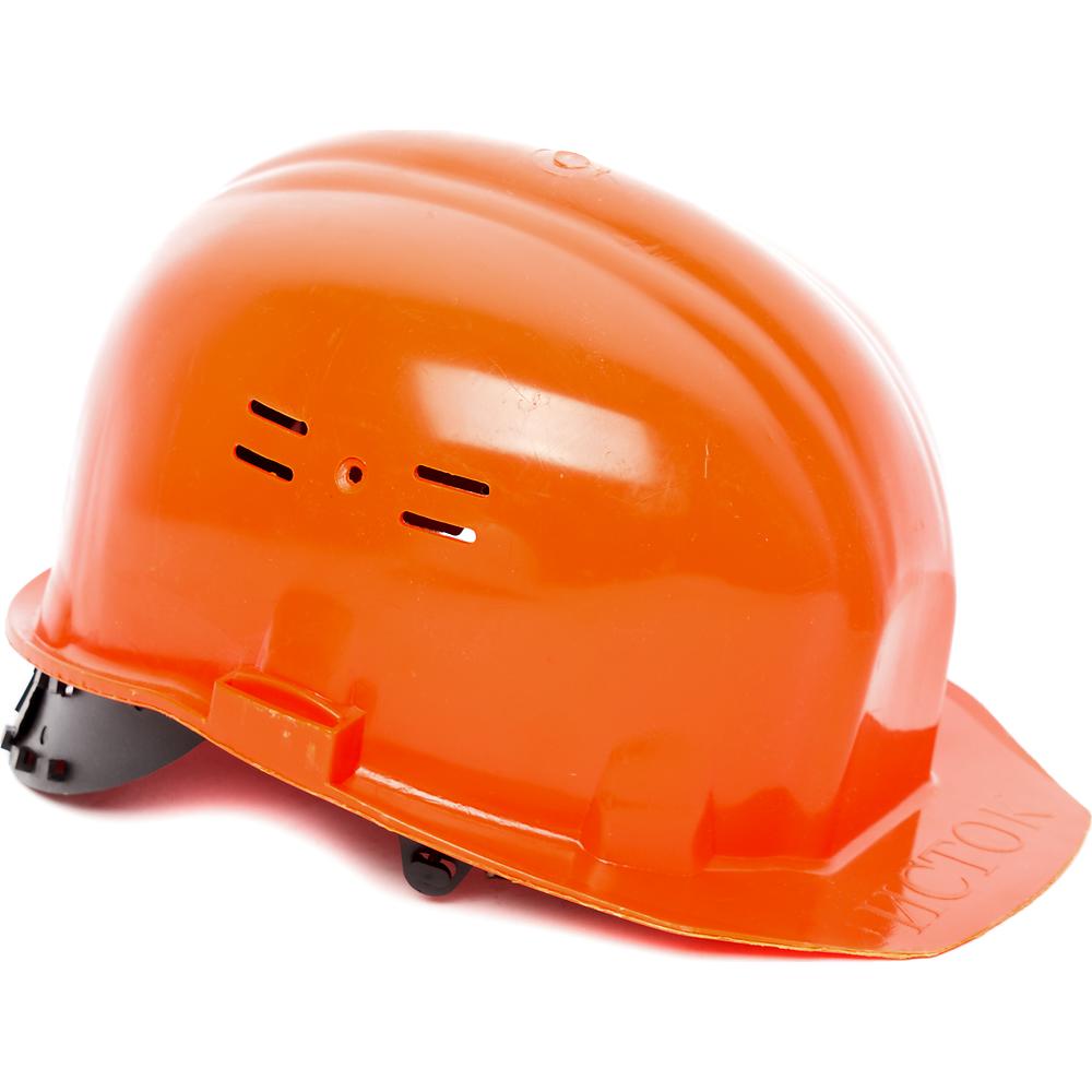 Каска защитная строительная (оранжевая) — Фото 1