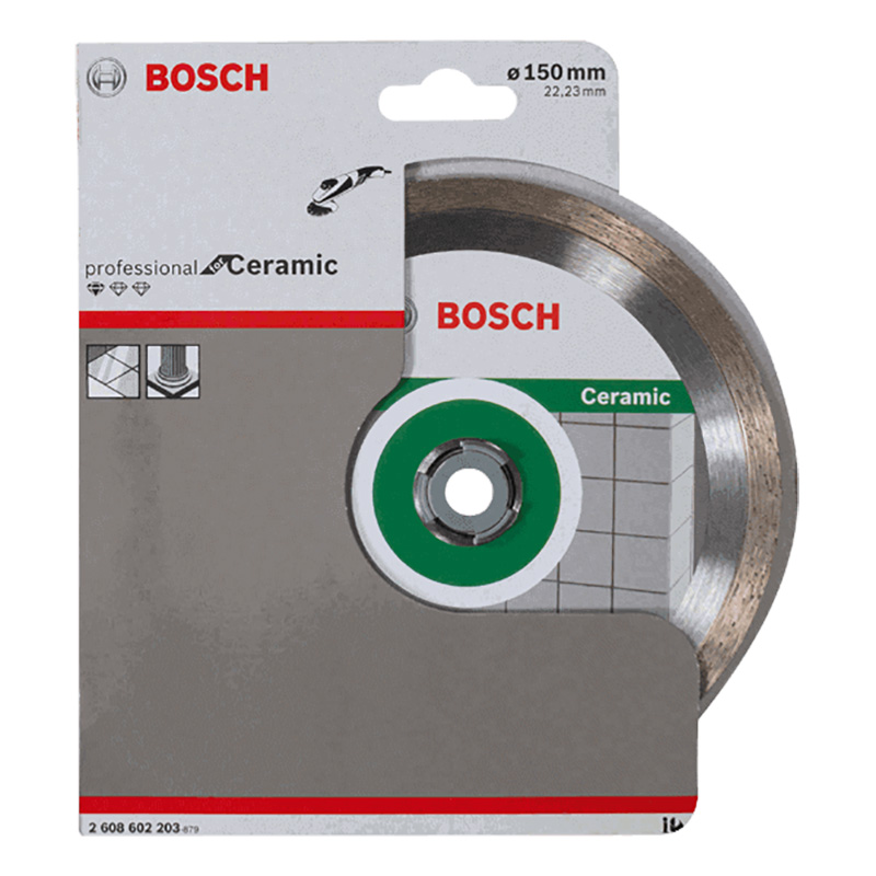 Диск алмазный по керамике Bosch Standard for Ceramic 150х22.2мм (203) — Фото 2
